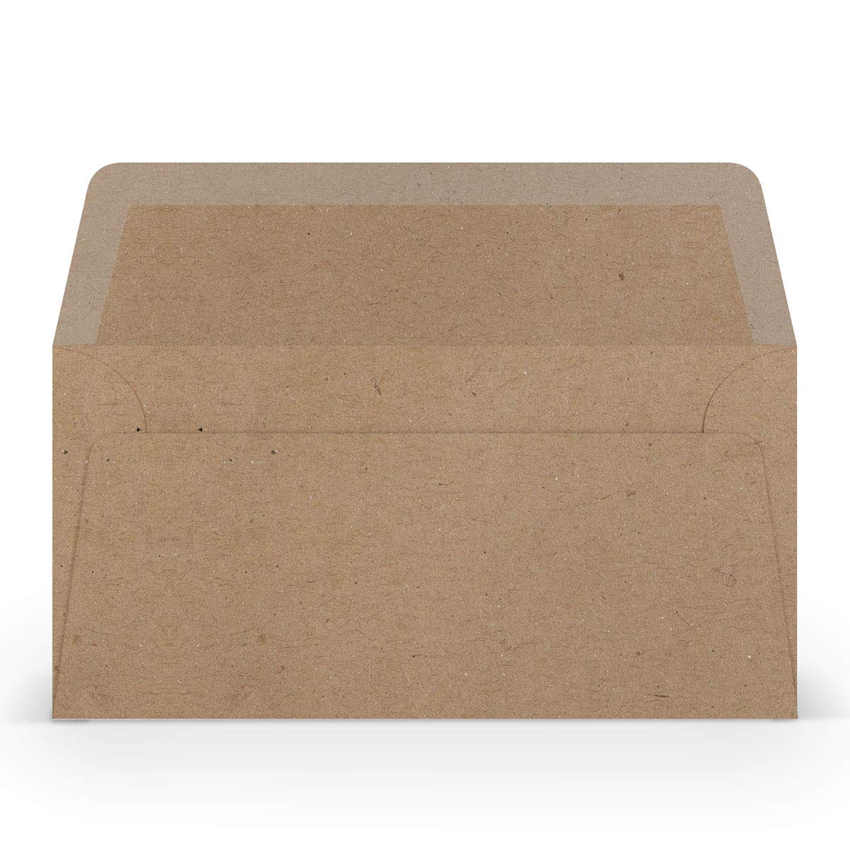 PAPERADO 250 kopert DIN długi/DL - papier typu kraft - 100 g/m² koperta bez okienka 22 x 11 cm - koperty z klejem, prosta klapka