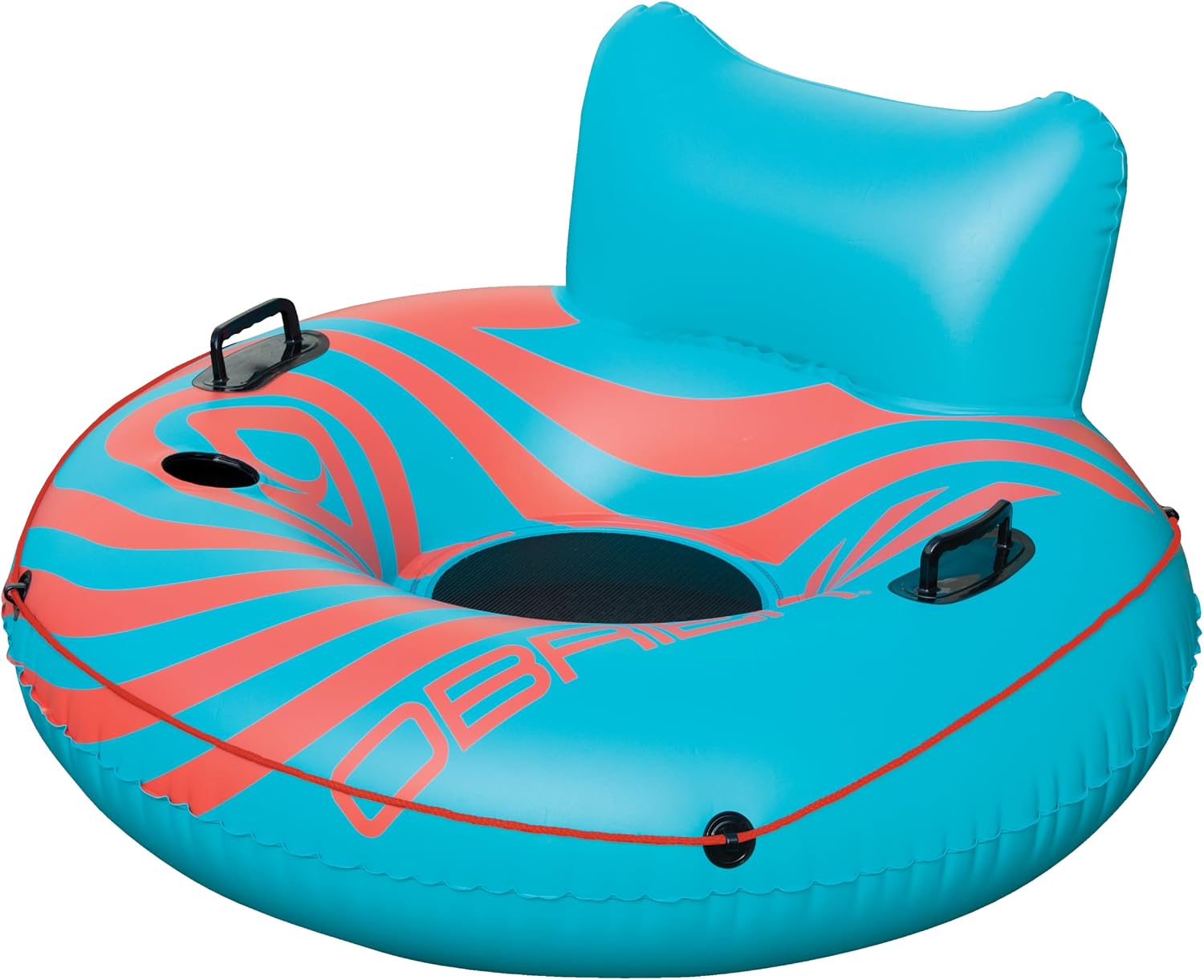 O'Brien Easy Rider Single Person River, Lake, Pool Float with Handles, Blue