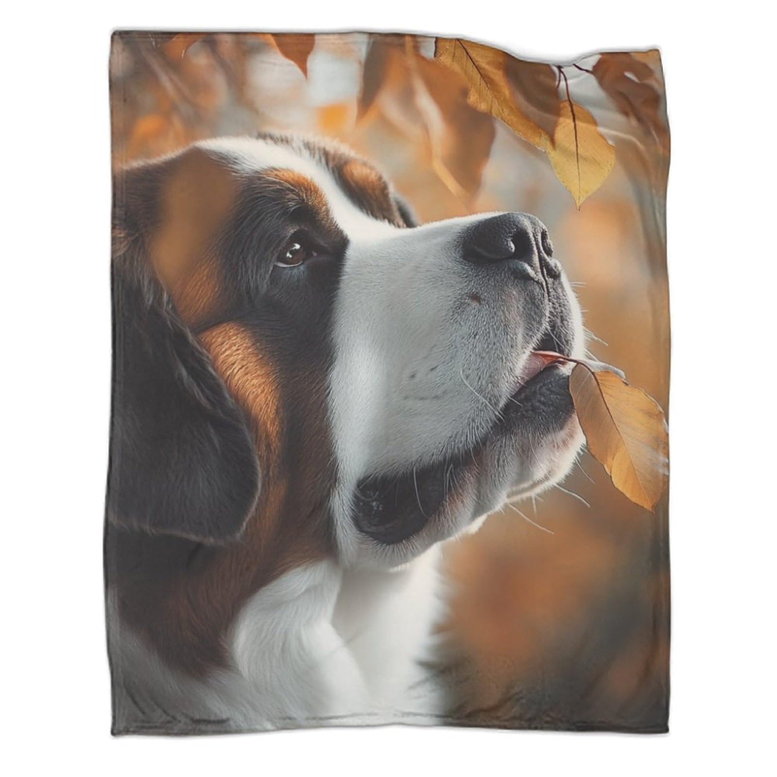 Couverture mastiff tibétain douce en microfibre pour canapé et lit cocooning