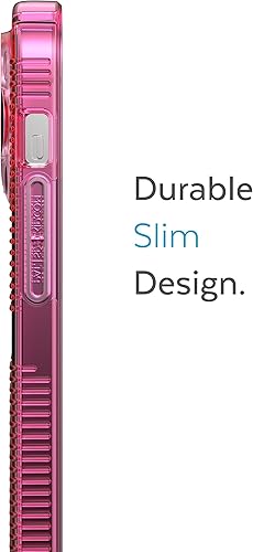 Miniatura 6 de Speck Paquete de funda transparente para iPhone 14 Pro Max, protección contra caídas y arañazos, antiamarilleo, fundas delgadas de doble capa para