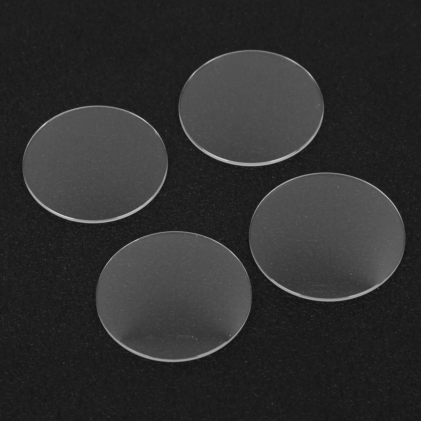 Uhrenglas, Saphirglas, Ersatz, doppelt gewölbt, hochwertig, Kratzfest, hitzebeständig, für Uhrenreparatur, Uhrmacher, 34 mm, 35 mm, 35,5 mm, 4 Stück
