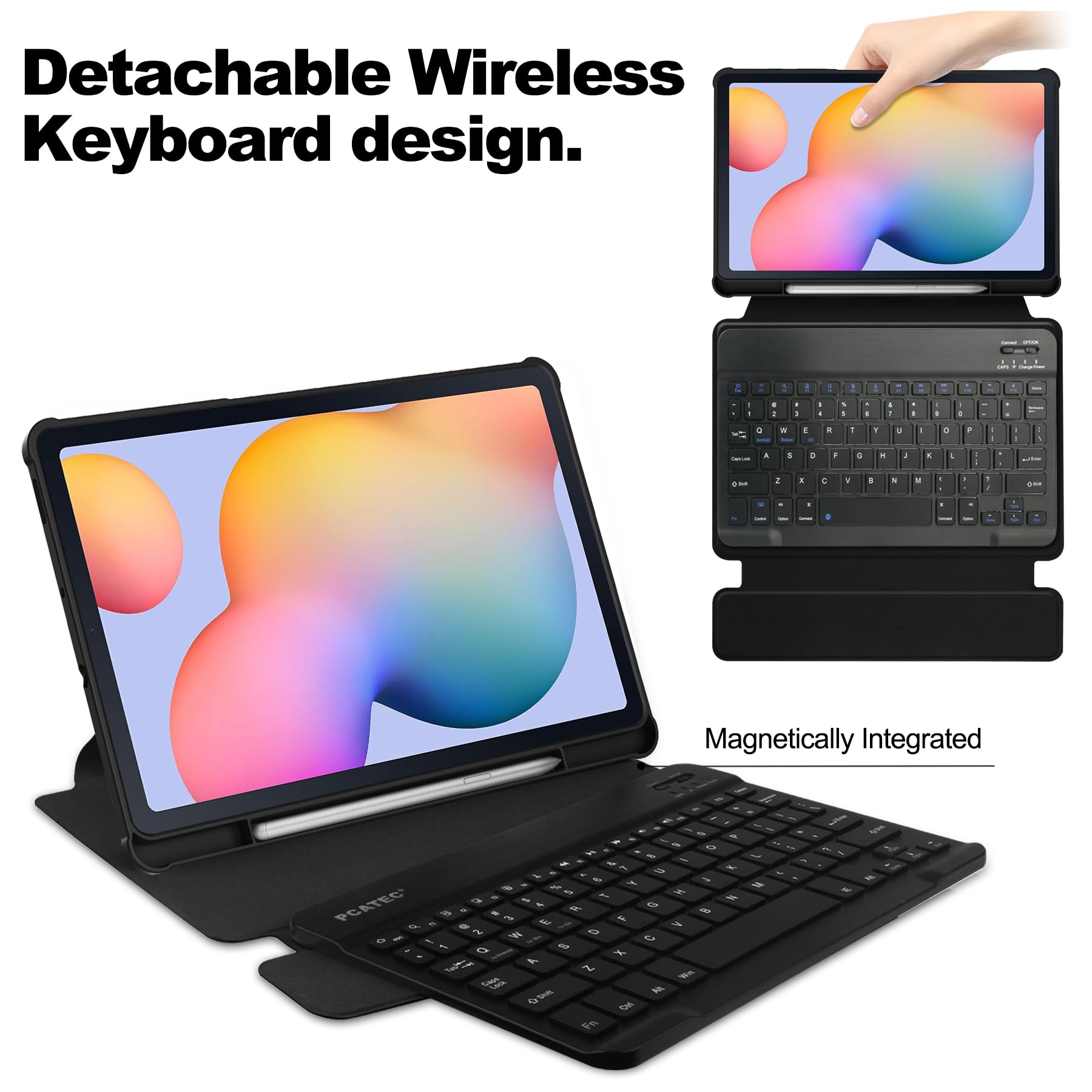 Windowsタブレットアクセサリー Samsung Galaxy Book 10.6 Keyboard Case Samsung Book Cover Keyboard for Galaxy Tab S10+ | Shop Now