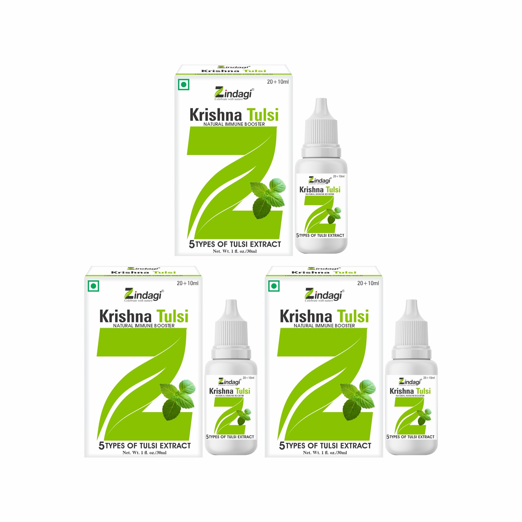 Zindagi Natural Krishna Tulsi Drops | Natural Immunity Booster | Punch Tulsi Ras | Tulsi Liquid Extract | 30ML Pack Of 3 (B08BZSGM47) Amazon Price History, Amazon Price Tracker