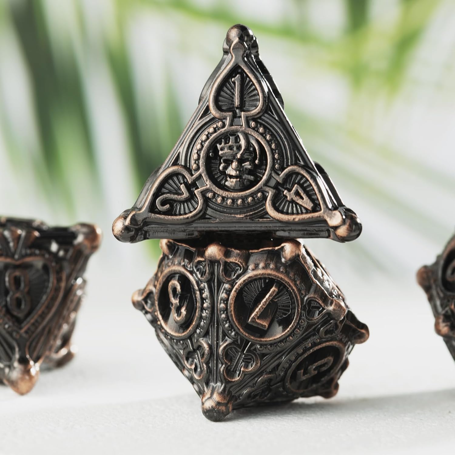 Surpass Metal dice Set DND dice Metal d&d Polyhedral Role Playing RPG dice Set Poker Theme Dice Magician dice