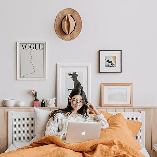 Miniatura 6 de ADOSEWING Tiras adhesivas para colgar cuadros grandes, resistentes, 36 pares (72 tiras) para colgar pósteres, colgar cuadros en la pared sin clavos,