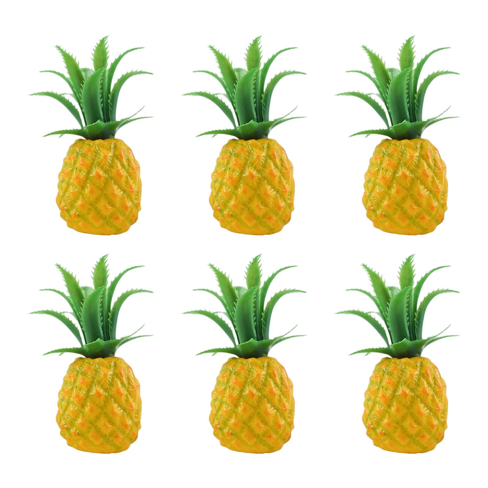 Xinsheinelry 6Pcs Artificial Friut Realistic Fake Fruit Simulation Props Photography Props, 24 Kind of Mixed