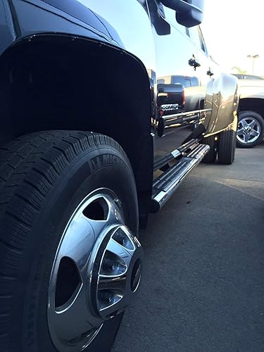 Miniatura 7 de ​Simulador de una rueda de A+ 17", de acero inoxidable, juego para 2011 Current GM/Chevy 3500HD