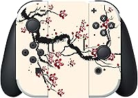 Vista 7 de PlayVital Full Set Protective Stickers for Nintendo Switch OLED Model, Customized Vinyl Decal Skins for Switch OLED Console & Joycon & Dock & Grip