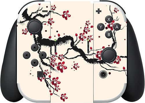 Miniatura 7 de PlayVital Full Set Protective Stickers for Nintendo Switch OLED Model, Customized Vinyl Decal Skins for Switch OLED Console & Joycon & Dock & Grip -