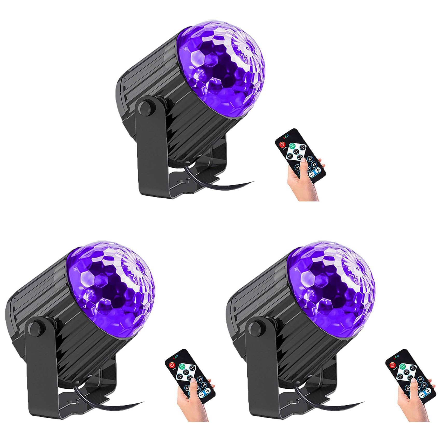 Lumière Noire UV avec Prise 6W Lampe Halloween Projecteur pour Affiche Fluorescente et Fête