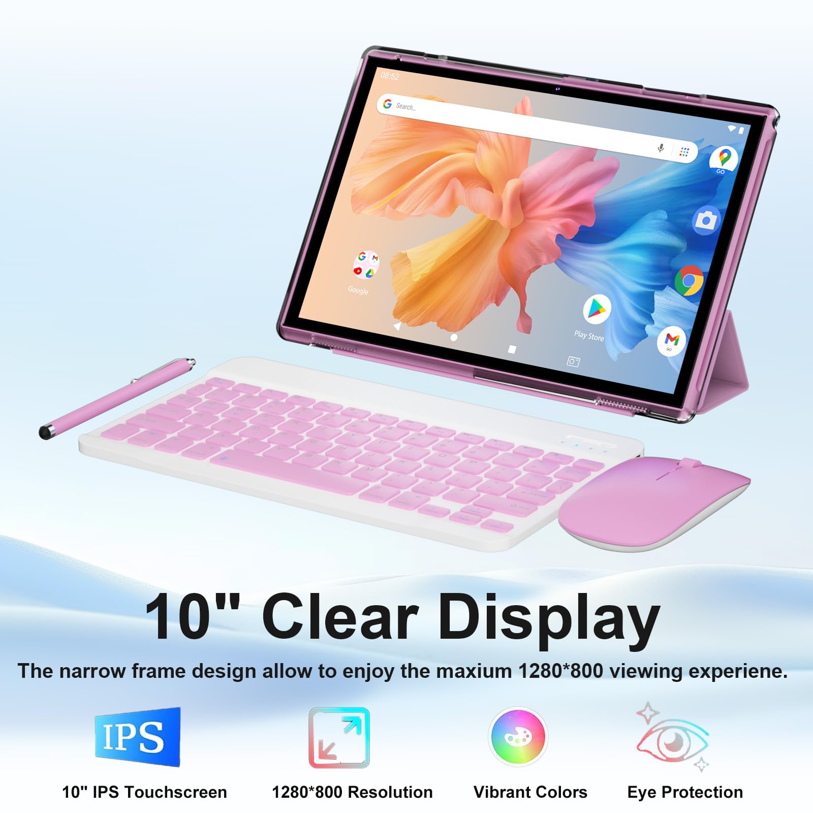 Amazon.com : 10 inch Tablet 2 in 1 Android 15 Tablets with