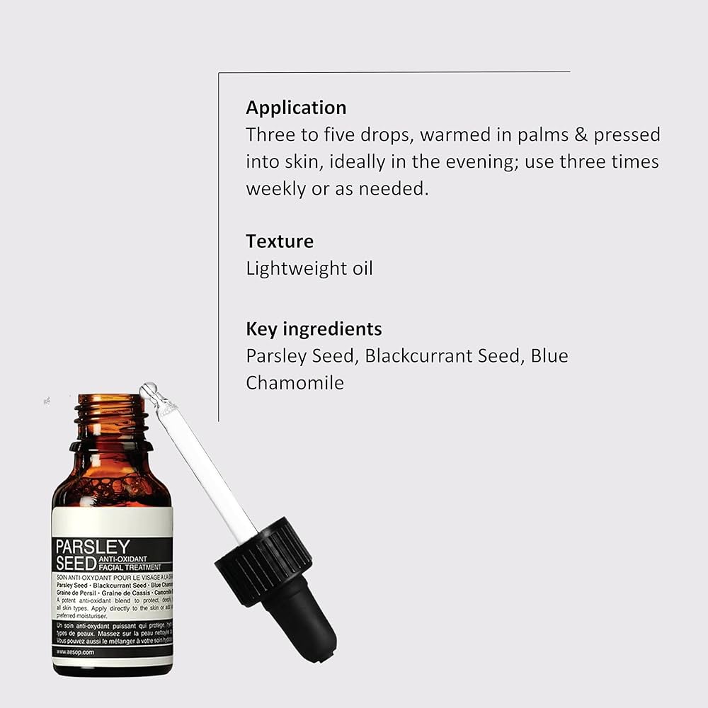 Amazon.com : Aesop Parsley Seed Anti-Oxidant Facial Treatment