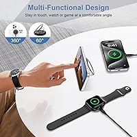 Vista 4 de Samsung S25 Ultra Wireless Charger Fast Charging Pad Magnetic Charger for Samsung Galaxy S26 S25 Plus/S24 Ultra/S23/S22/S21/S20/S10,2Pack 15W