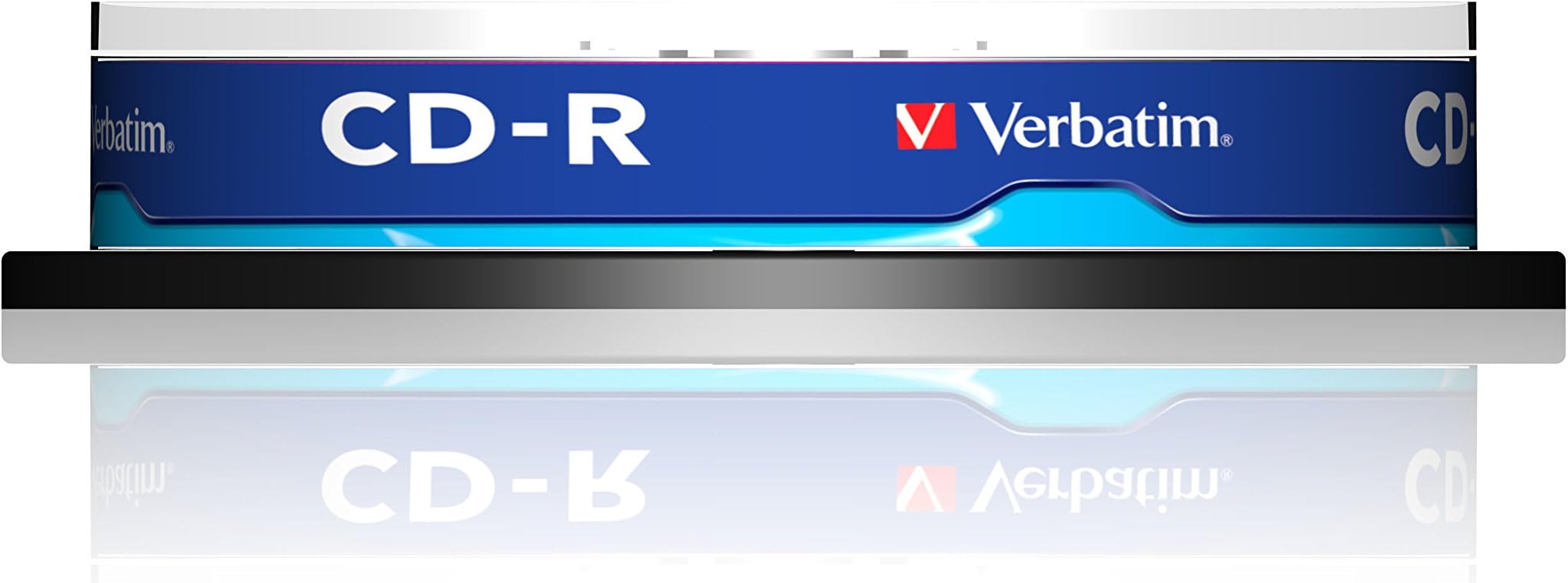 Verbatim 43437 CD-R 700MB 80 Minute 52x Recordable Blank Disc (Pack of 10 Disc Cake Box Spindle)