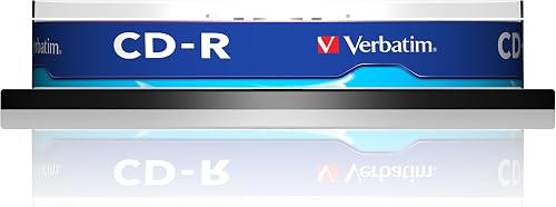 Verbatim 700MB 52x Non A20 Extra Protection CD-R 10 Pack Spindle