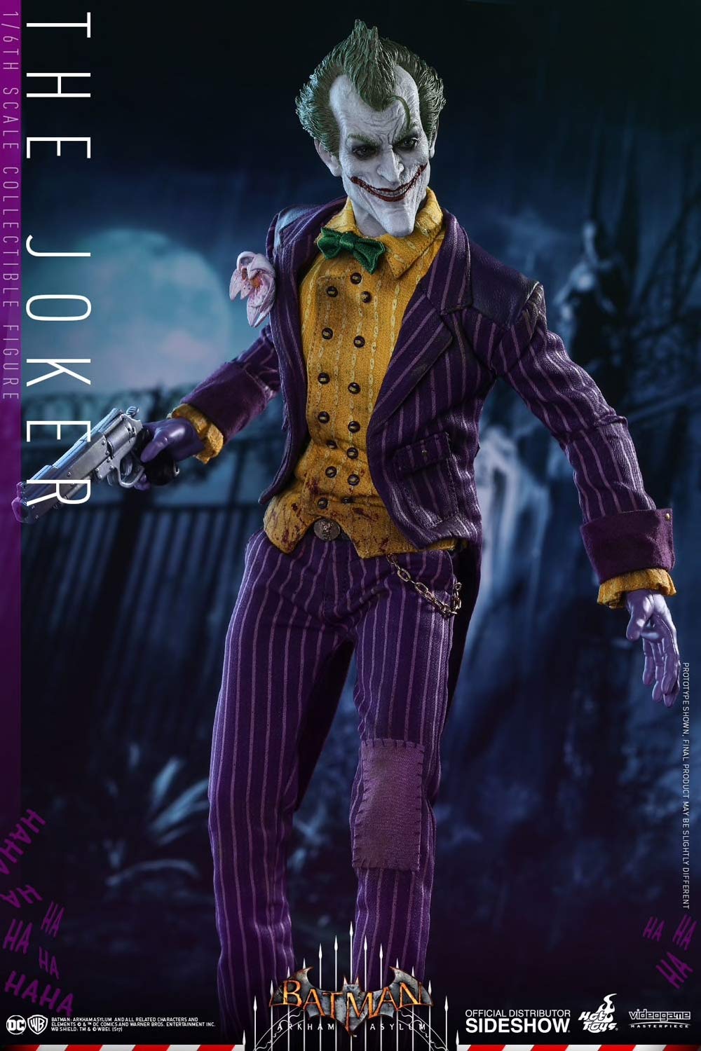 49　ホットトイズ　ジョーカー VGM027　バットマン　アーカムアサイラム ARKHAM ASYLUM THE JOKER 1/6 FIGURE VGM 27 - | Amazon.com.br