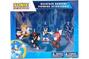 Sonic The Hedgehog Backpack Hanger Series 3 Collectors Box: Backpack Keychain Toy,...