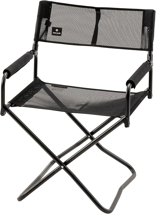 Snow Peak Mesh Folding Chair - Folding Camping Chair for Camping, Hiking & More