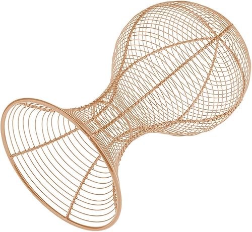 Cabeza de peluca, sombrero de metal, casco, peluca, soporte para el cabello, soporte de almacenamiento de secado de exhibición, herramienta de oro