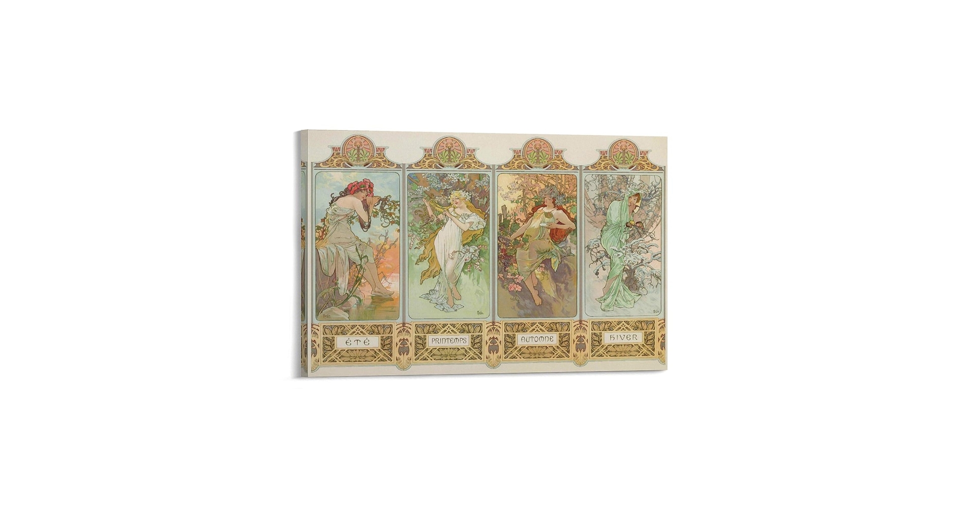 Amazon.co.jp: Alphonse Mucha アルフォンス・ミュシャ 四季