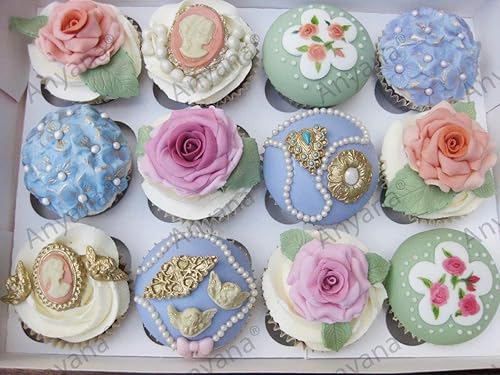 Miniatura 3 de Moldes para hornear de diamante, mini broche de joyería, moldes de silicona para fondant, cabujón, herramientas de decoración de pasteles, gema de