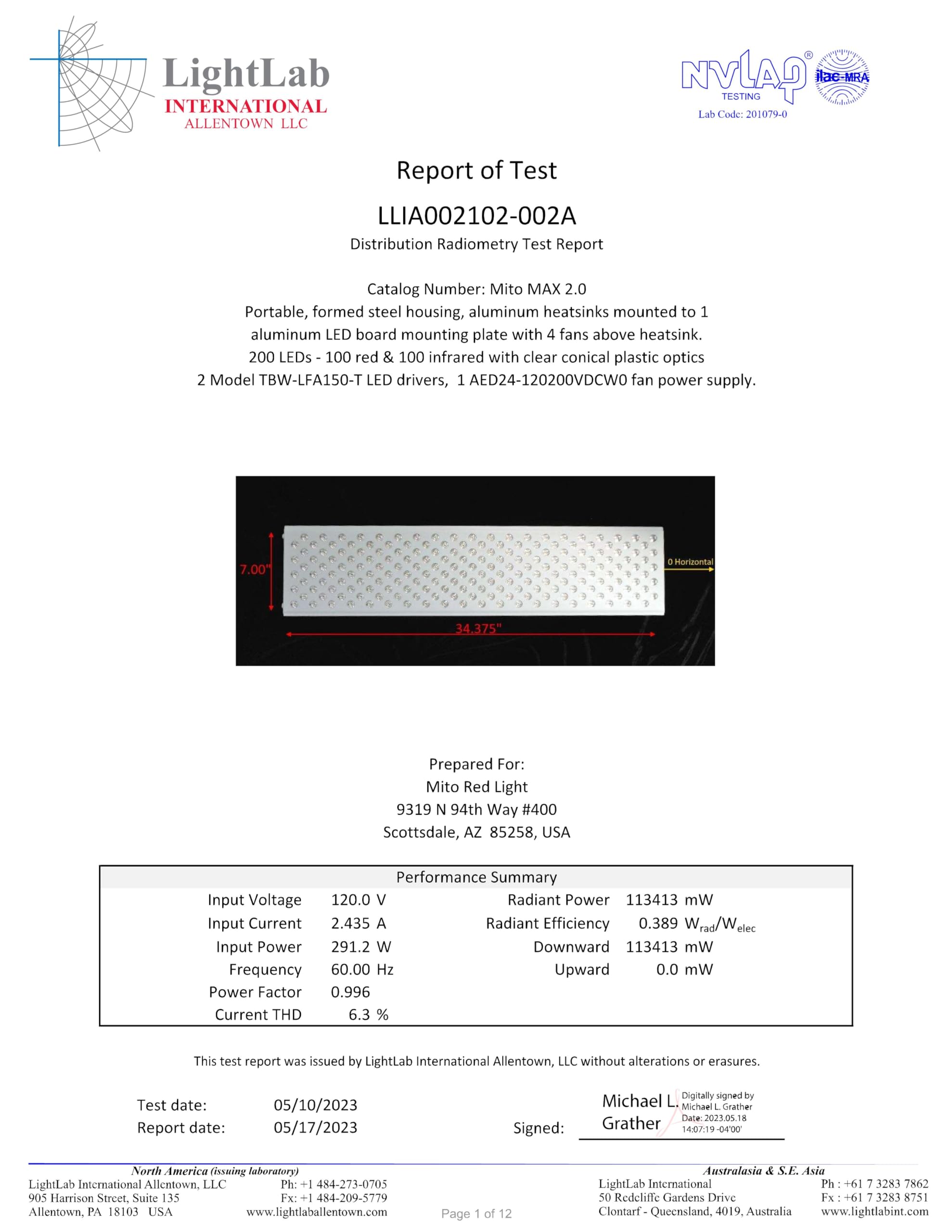 MitoMAX 2.0 Red Light Panel - Red Light Therapy -7 MitoMAX 2.0 Red Light Panel - Red Light Therapy -7