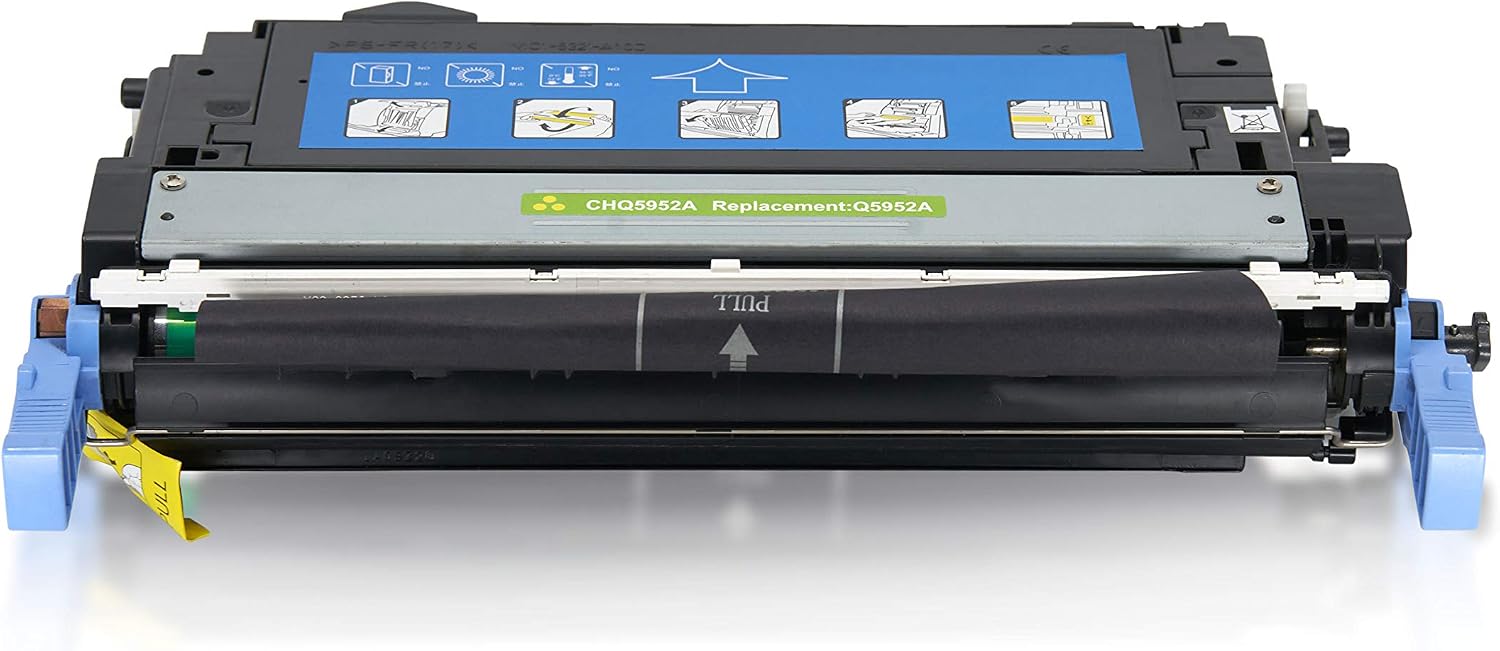 Compatible Toner Cartridge Replacement for HP 643A / Q5952A (Yellow,1 Pack)
