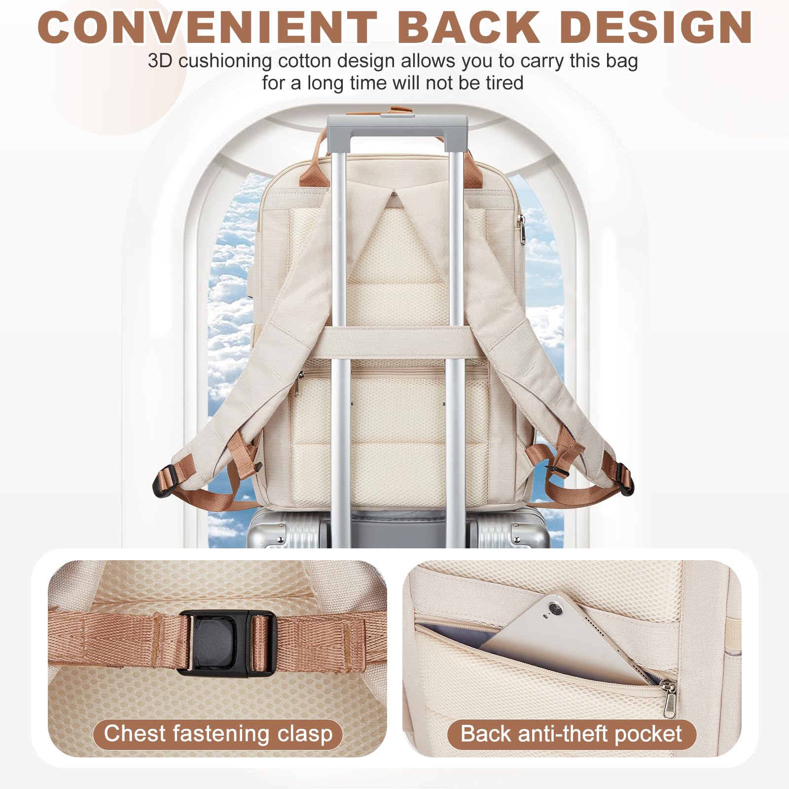 Backpack For Kids FUNING Carry On Backpack, Extra Large 40L Flight