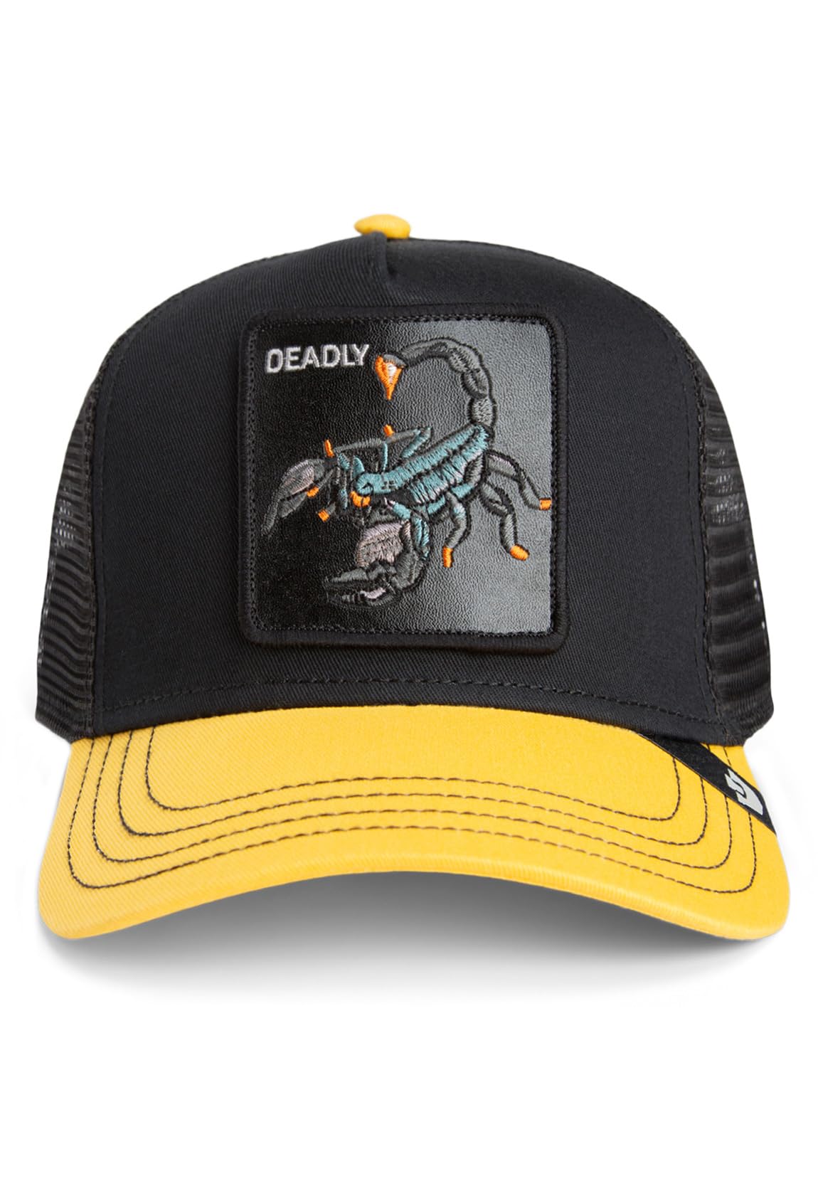 Goorin Bros. Trucker Cap Deadly Void czarno-żółta, rozmiar: OneSize