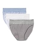 Warner's Women's Warners® Blissful Benefits Dig-free Comfort Waistband With Lace Microfiber Hi-cut 3-pack Wrw251hc10w