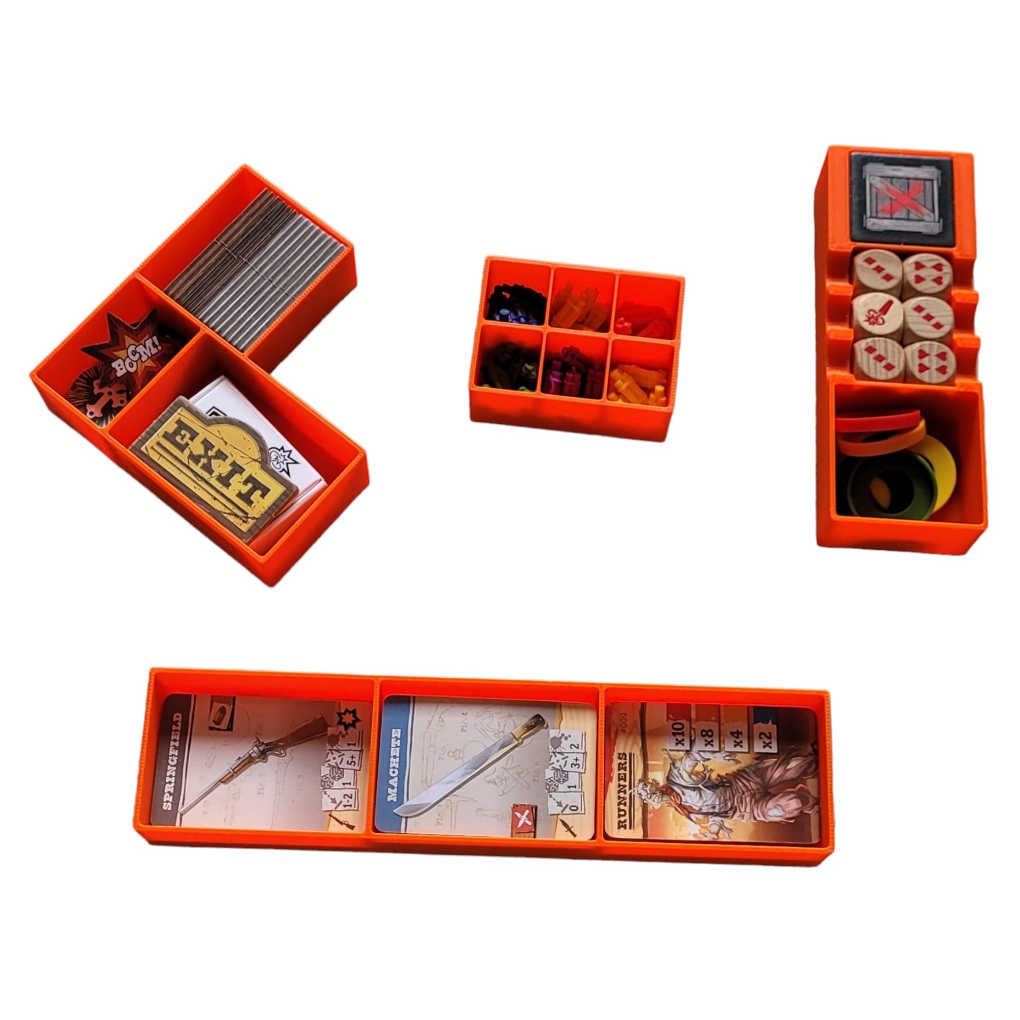 Générique Undead Or Alive Zombie Organizer Storage Insert (Orange)