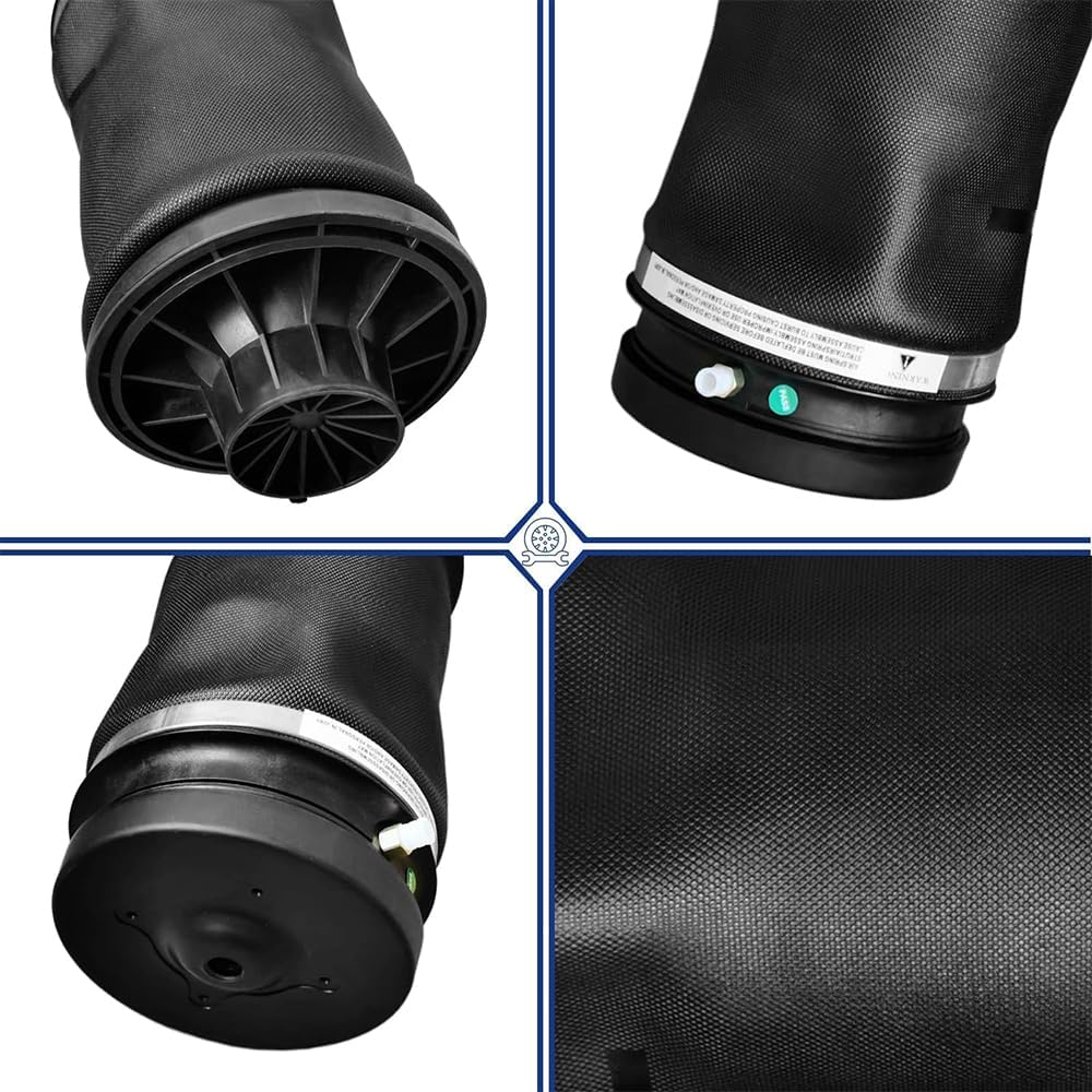Rear Air Suspension Spring Bag Compatible with 2007-2019 Mercedes-Benz GL/ML/GLE W164 X164 – Replaces 1643201025 1643200725 1663200325