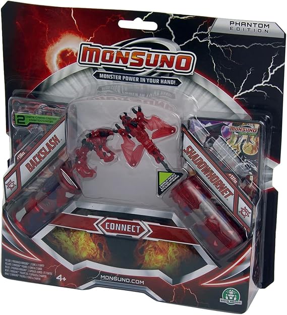 Giochi Preziosi – Monsuno GPZ14554 Monsuno Connect Blackslash and Shadowhornet