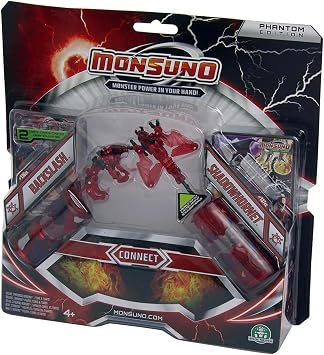 Giochi Preziosi – Monsuno GPZ14554 Monsuno Connect Blackslash and Shadowhornet