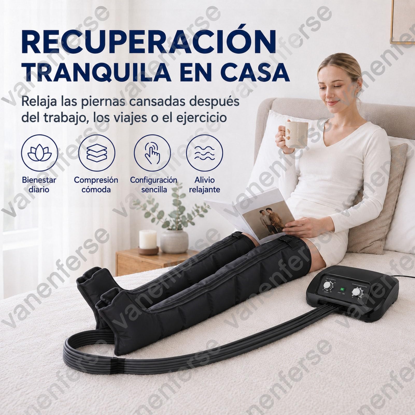Botas De Presoterapia Piernas Y Abdomen