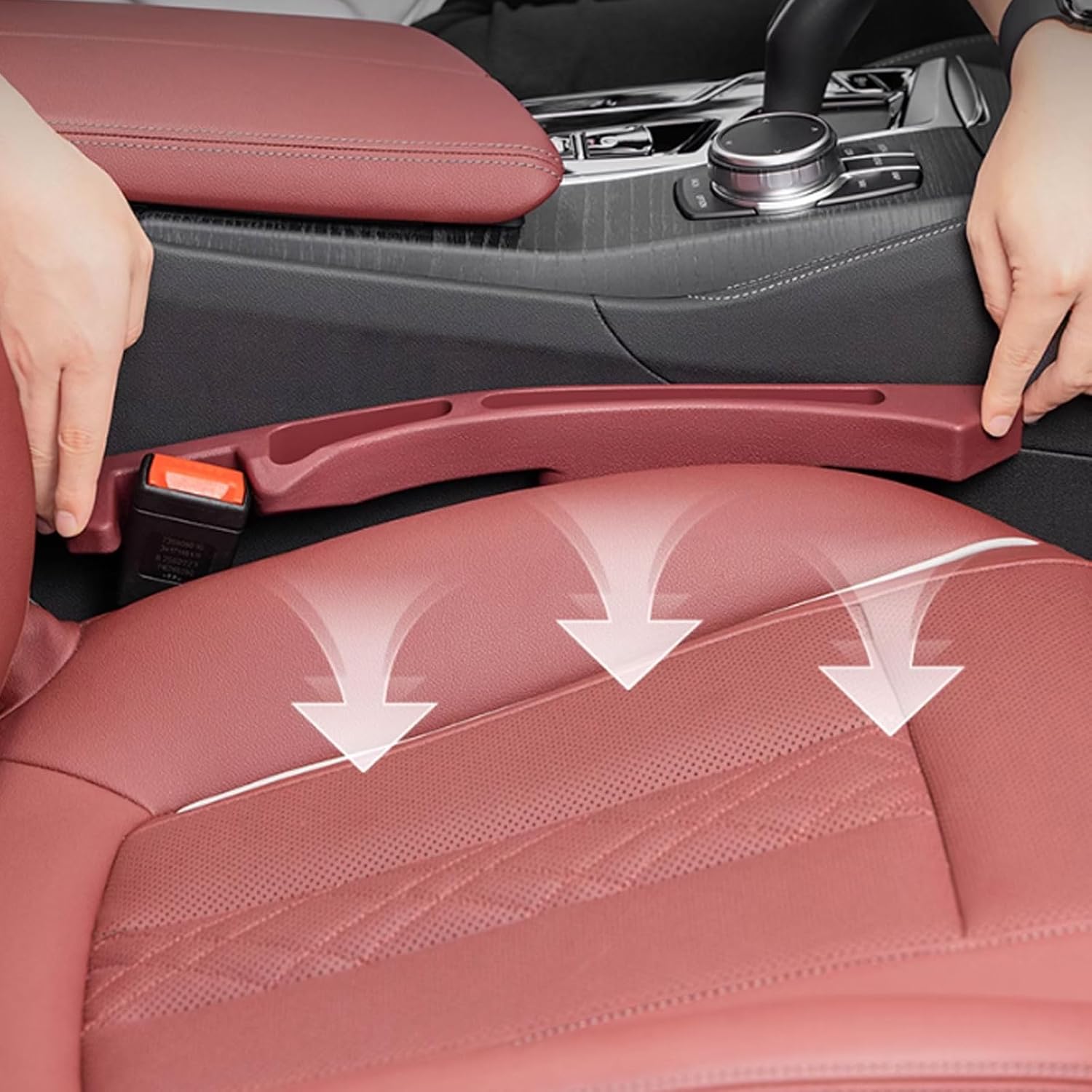 Car Seat Side Gap Filler Organizer for Subaru Crosstrek 2019-2023,Car Seat Crevice Blocker Stop Things from Dropping No Drop Seat Guard Car Accessories,C