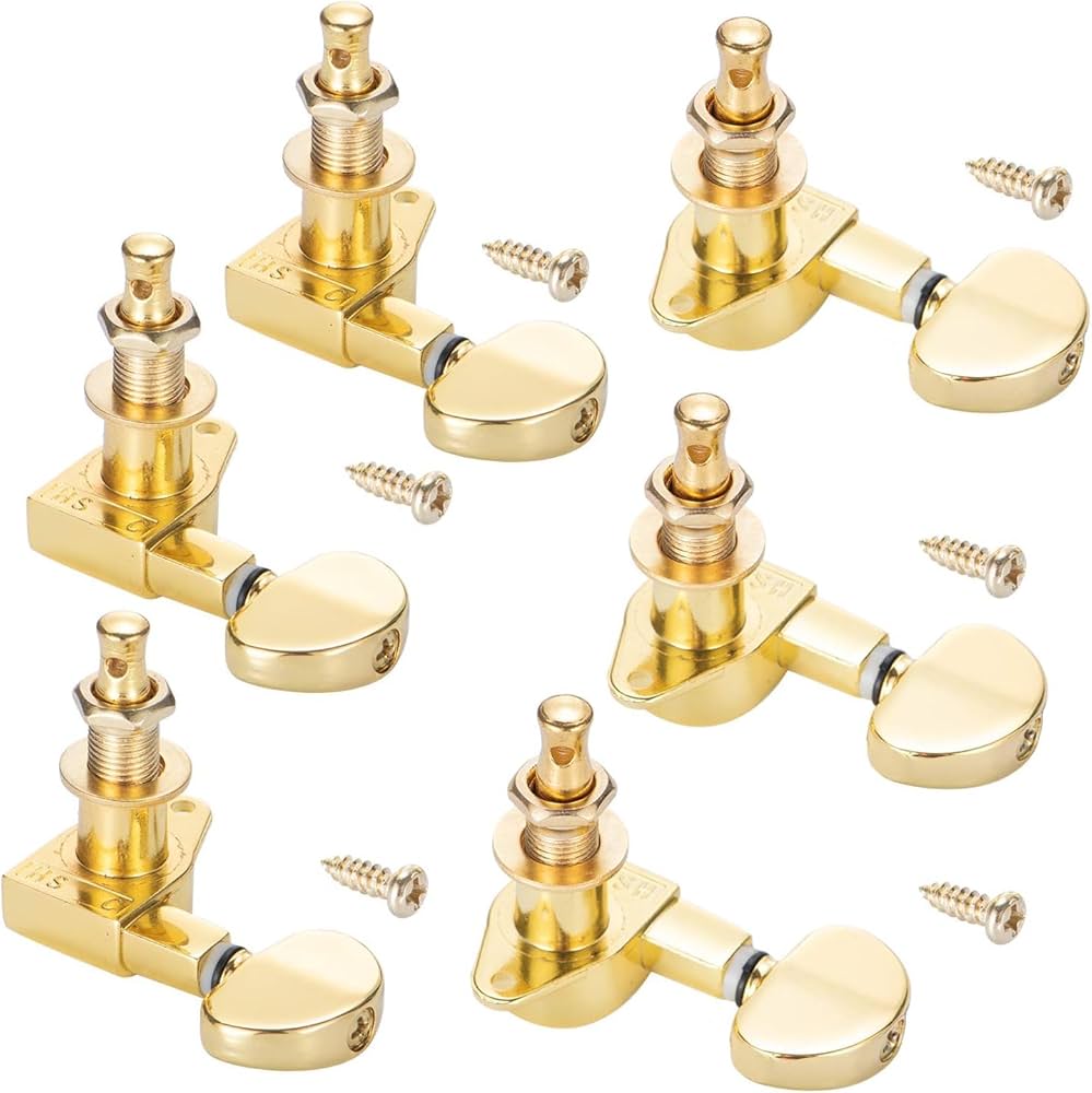 Grover ギターペグ Amazon.com: Gusnilo Guitar Tuner Pegs 1set 3l3r Grover-style