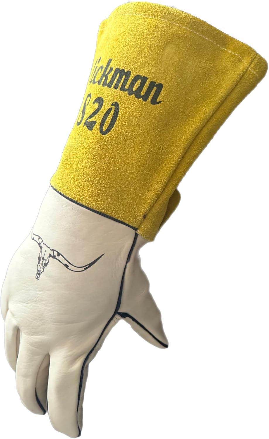 Slickman 820 Premium Cowhide Stick Welding Glove Made to Feel Your Work For Craftsman - Image 2
