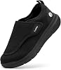 FitVille EasyTop Wings V2 Mens Extra Wide Nursing Slippers with Velcro Fastening