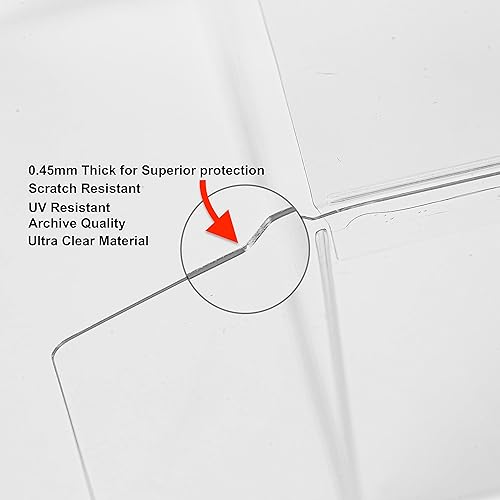 Miniatura 4 de Retro As F - Caja protectora de figura de acción (10 unidades), protección UV, resistente a los arañazos, pantalla de plástico transparente Funko