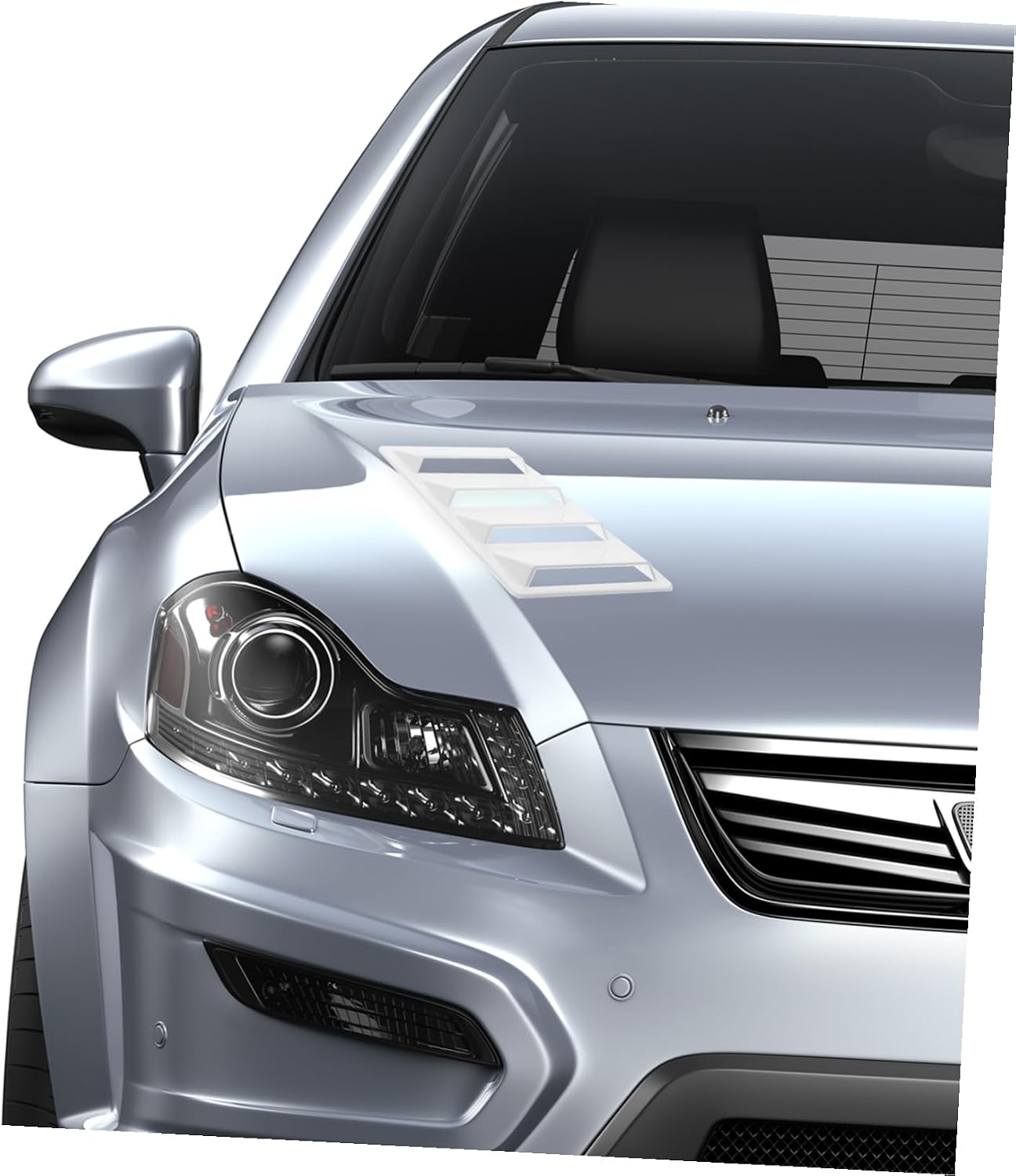 Universal Hood Scoops Car Modification Air Vent Decorations for Car Engine Bonnet Accessories