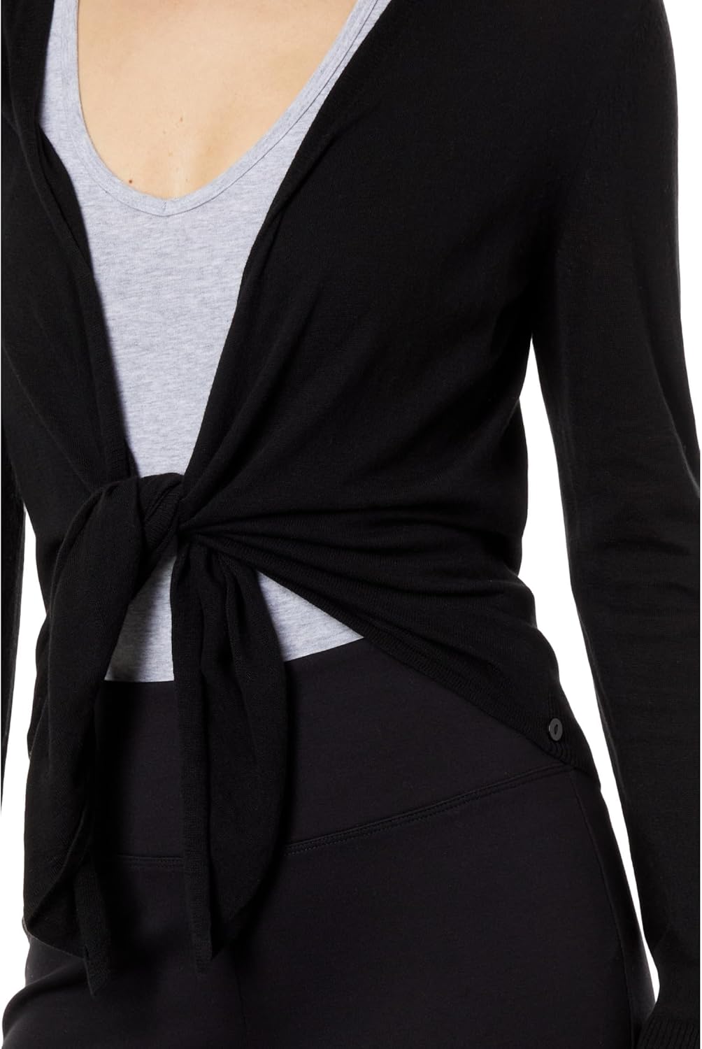 Nic + Zoe 4-Way Cardigan in Onyx - Image 3