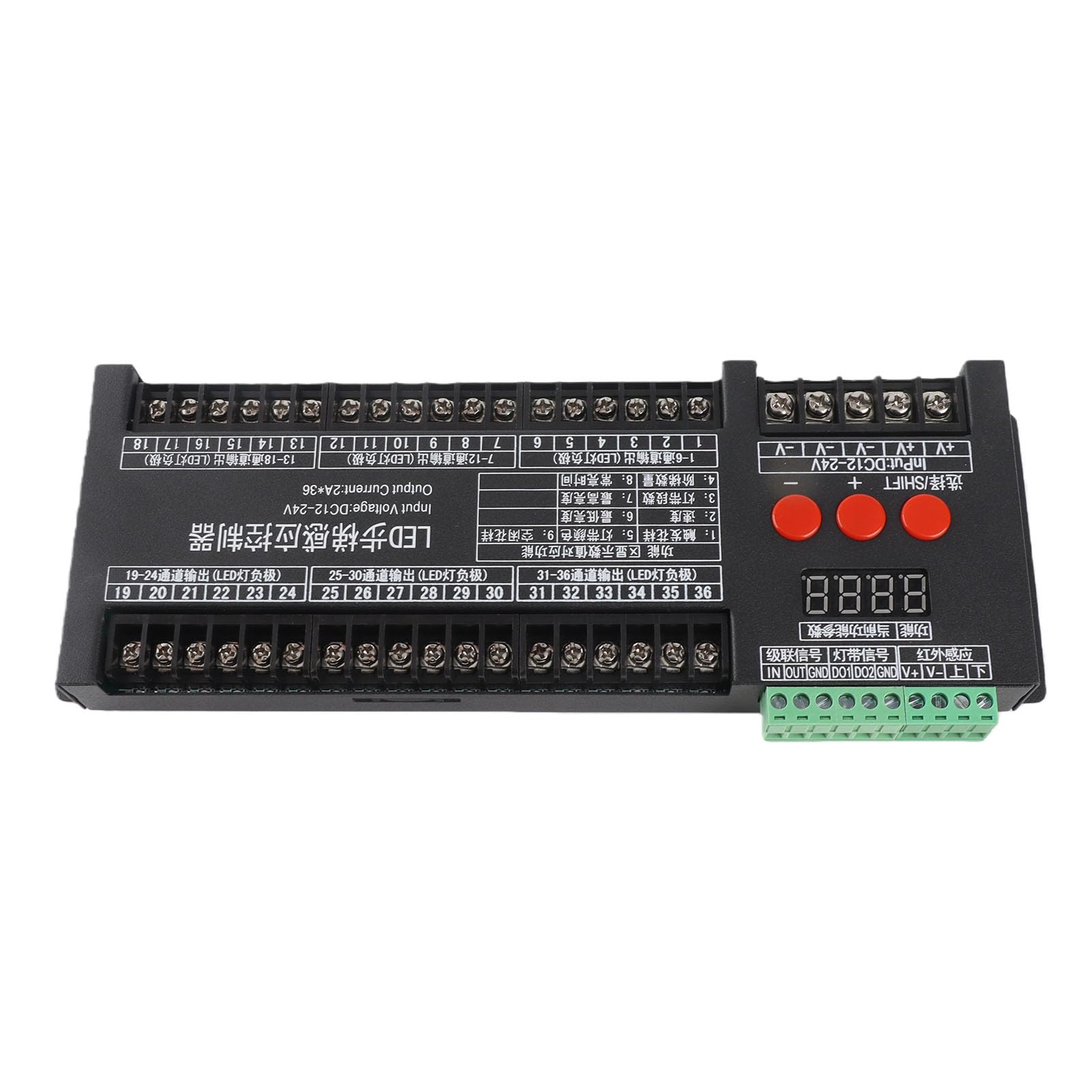 Controller Intelligente del Sensore di Movimento della Luce delle Scale LED 12V-24V per la Casa e L'hotel Materiale ABS