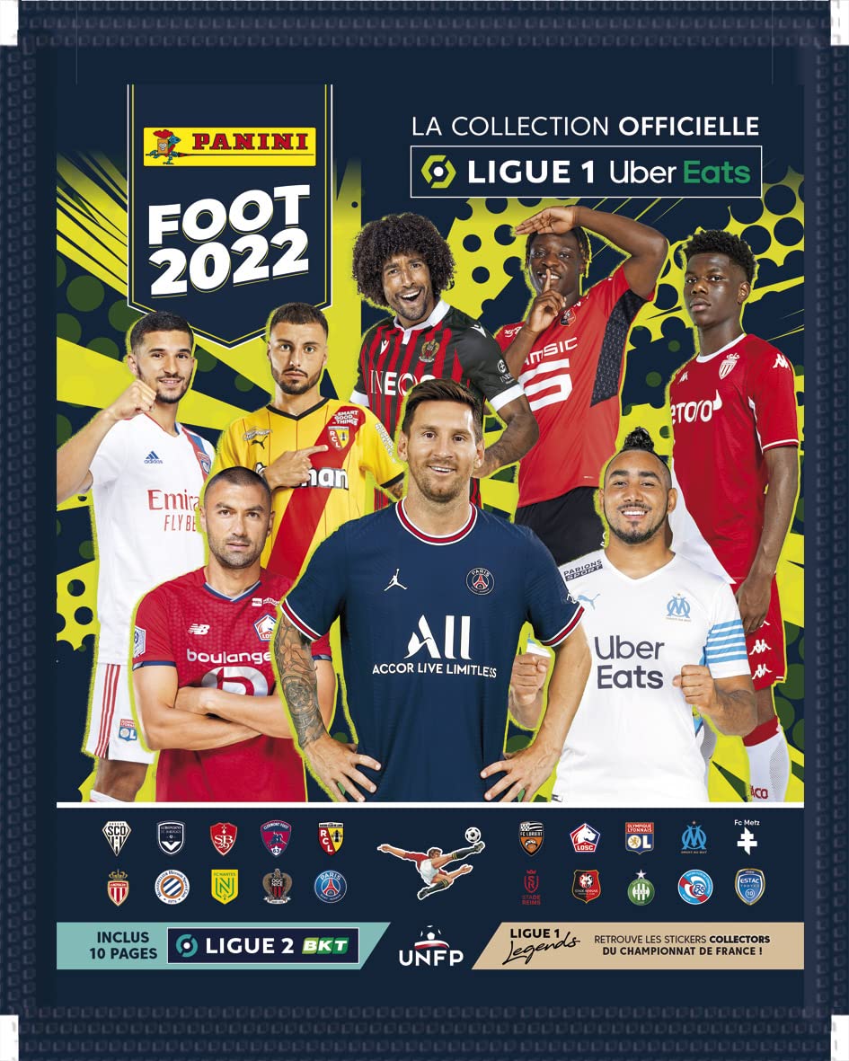 Panini stickers Foot Ligue 1 2021-22 Boîte de 50 pochettes