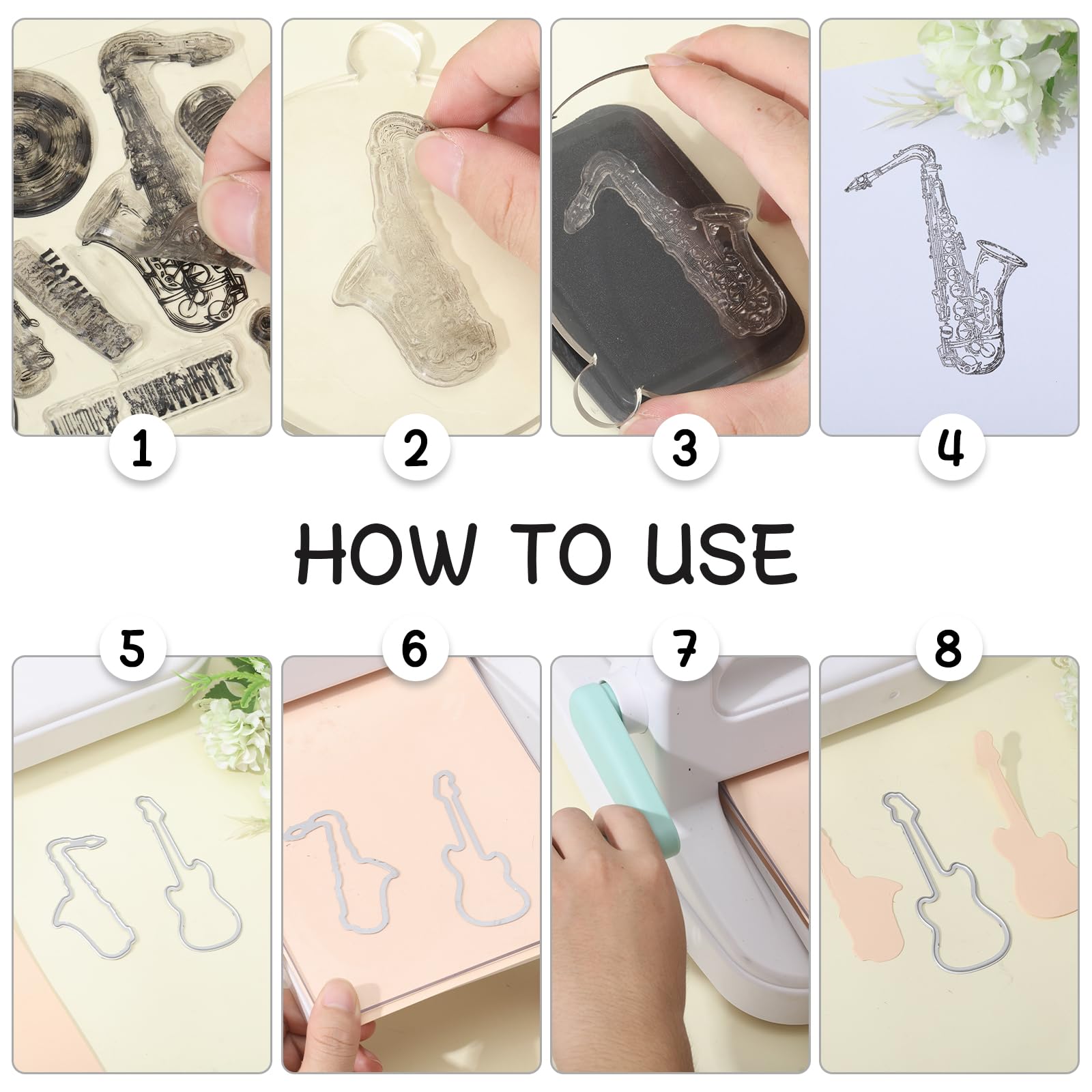 Prima Comunione Fustelle A Forma Di Fiore Per Fai Da Te, Scrapbooking, Album Porta Te