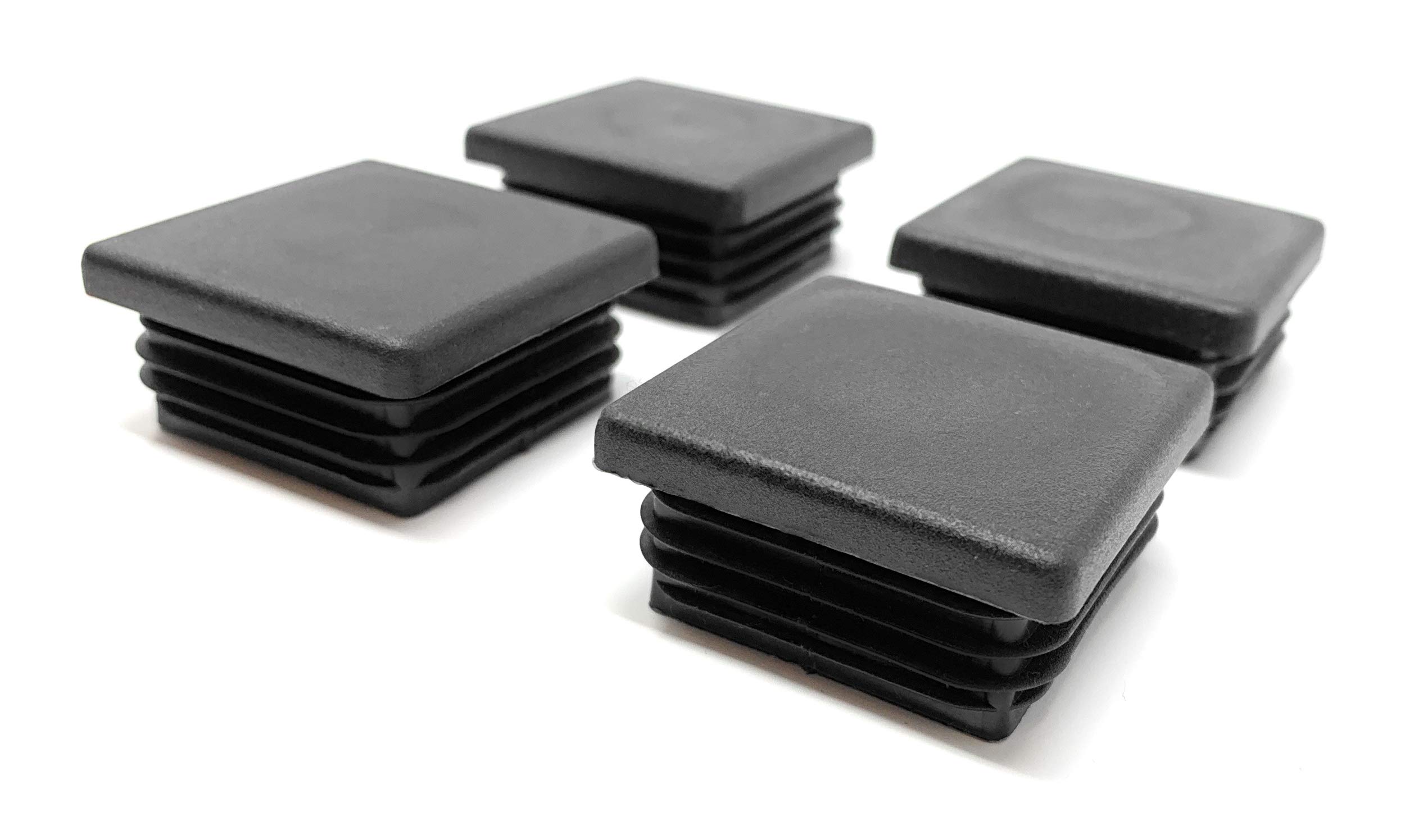 Design61, 10 tappi quadrati, 40 x 40 mm, con lamelle per dimensioni interne 36-37 mm