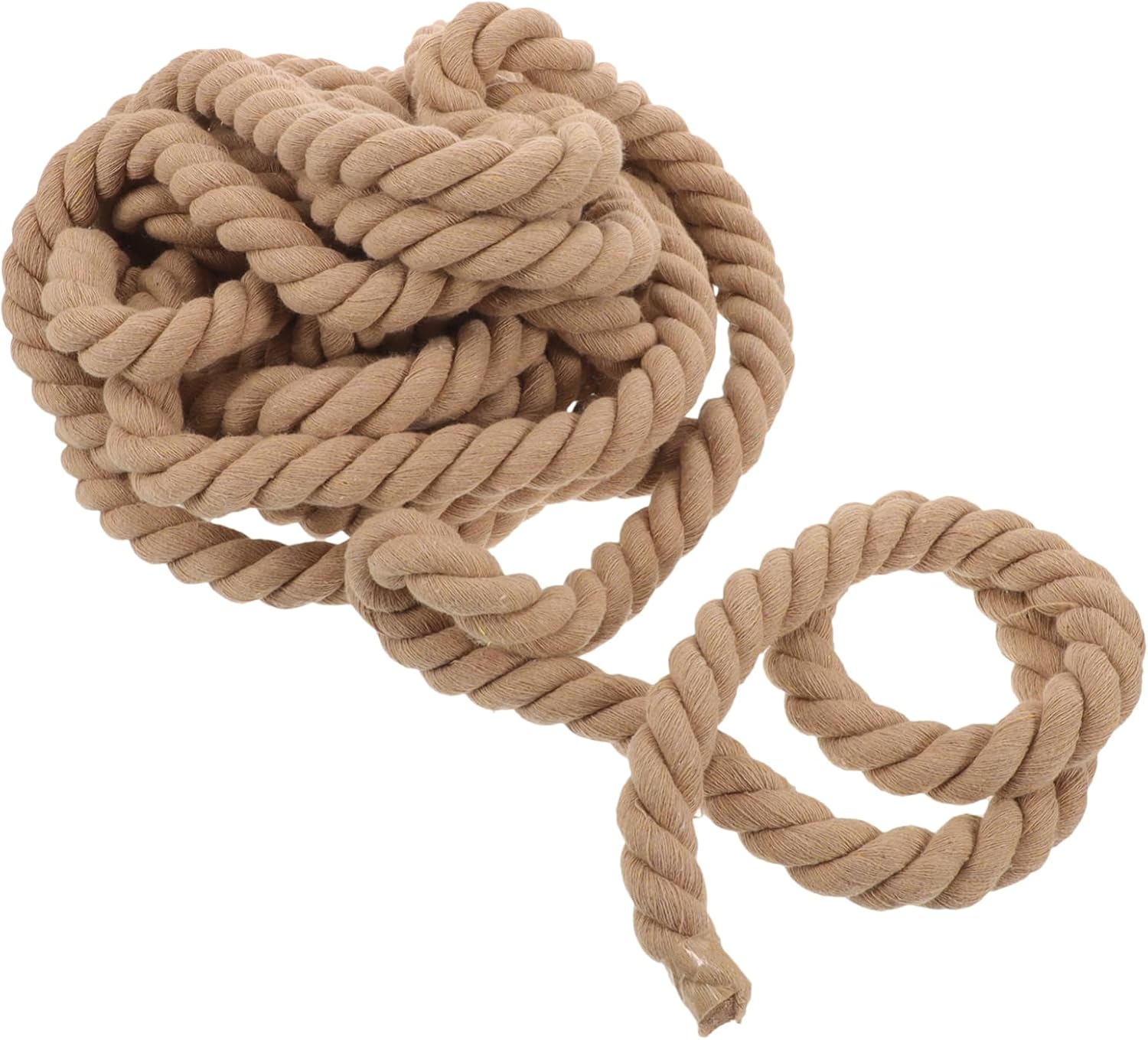 Mikikit Nautical Rope Handrail for Garden and Crafts Rope for Deck Fencing and Outdoor Decor Easy to Install Multipurpose Twisted Cord
