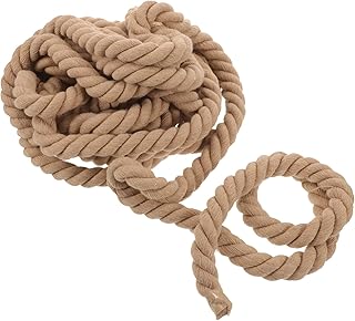 Mikikit Nautical Rope Handrail for Garden and Crafts Rope for Deck Fenci...