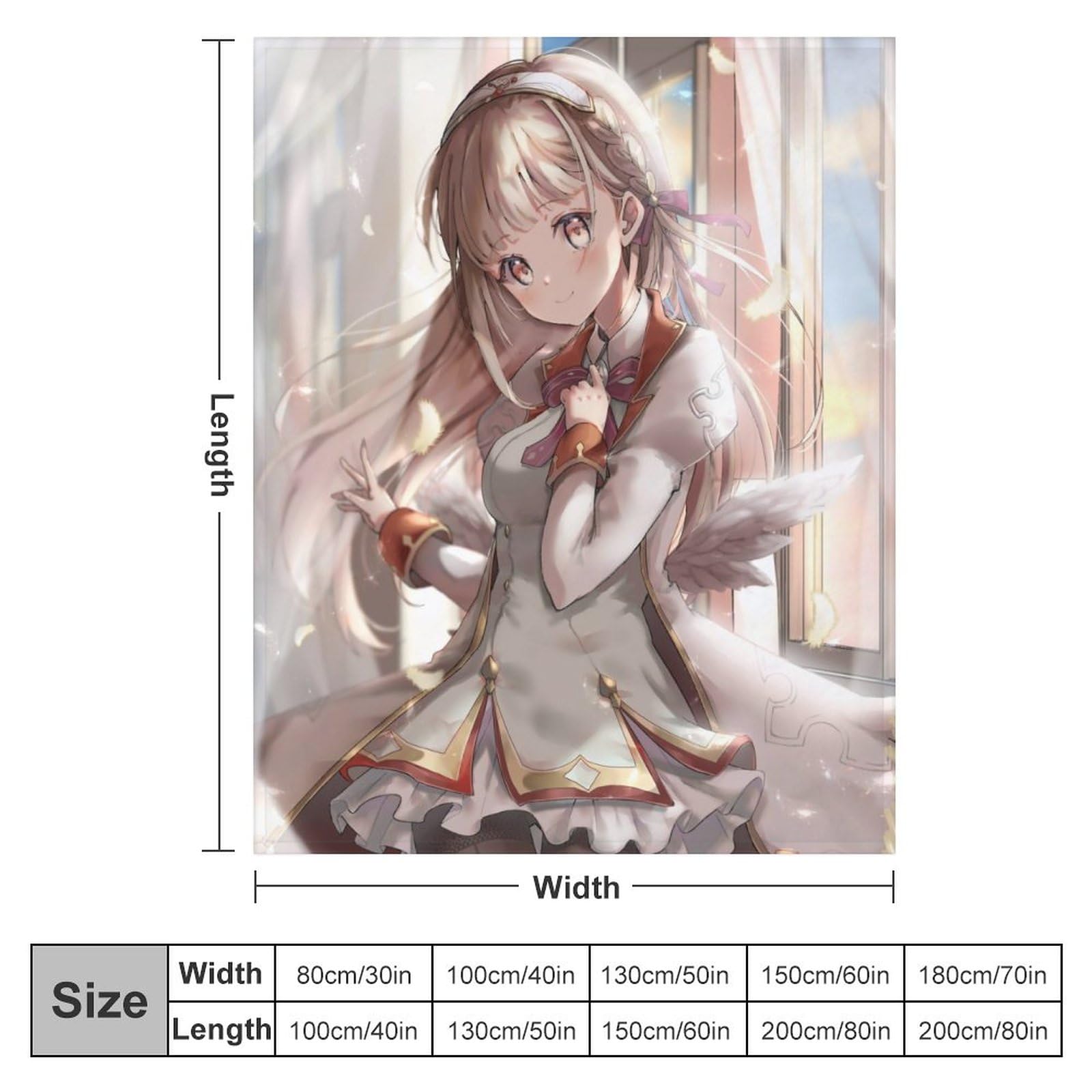 Amazon.co.jp: ブランケット 白猫プロジェクト ルウシェ 羽毛 ぶらん 