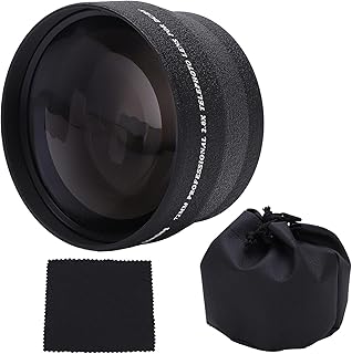 Goshyda Camera Telephoto Lens,72MM 2X Magnification Telephoto Lens with Inherent Shallow Depth & Perspective Feature,for All Camera Lenses